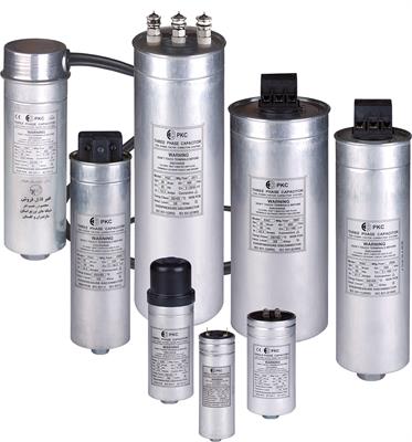 خازن های اصلاح ضریب قدرت سه فاز و تک فاز سیلندری